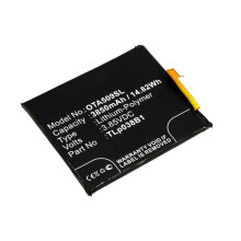 Batteria di ricambio - SUBTEL - CAC3860004C1 TLp038B1 - 3850mAh - Li‑ion - Compatibile con Alcatel A7