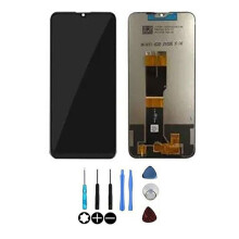 Schermo LCD + vetro touch - NOKIA - G20 - Nero - Assemblato senza telaio - Originale