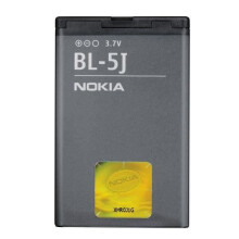 Batteria per telefono - NOKIA - BL-5J (Nokia Asha 302) - Ioni di Litio - 1320 mAh - 3,7 V