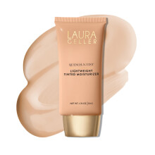 LAURA GELLER NEW YORK Quench-n-Tint Hydrating Foundation - Light - Sheer to Light Buildable Coverage - Natural Glow Finish