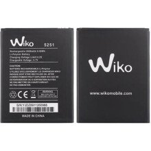 Batteria - WIKO - 5251 - Ioni di Litio - 2600 mAh - Compatibile con Wiko 5251