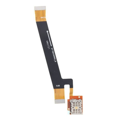 Motorola Mainboard-Flexkabel - MOTOROLA - Edge 20 - SIM-Kartenleser - Schwarz - Ersatzteil