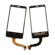 Vetro touch - NOKIA - Lumia 620 - Nero - Compatibile - Ricambio