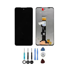 Pantalla LCD - Motorola - Moto E40 - Negro - Montado sin chasis - Reemplazo