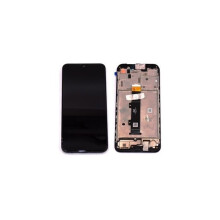 Pantalla LCD - Original - Motorola G30 - Negro - Montada en chasis - 5,5 pulgadas
