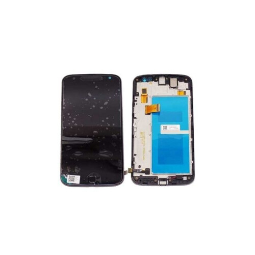 Motorola Tela LCD - Motorola - G4 - Preto - Montada em chassi - 5,5 polegadas
