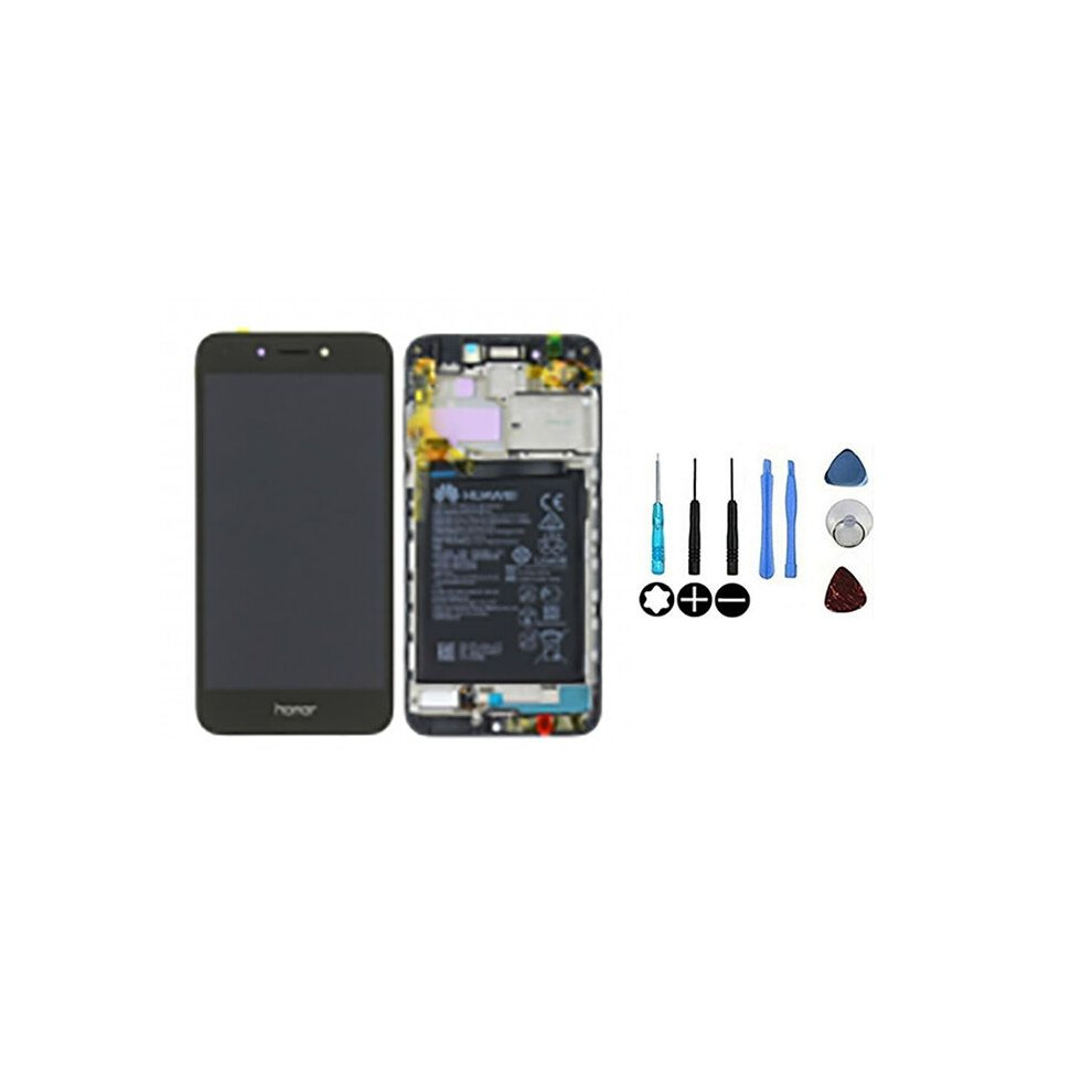 Lcd-Bildschirm + Touchscreen - 6A - Schwarz - Auf Rahmen Montiert - Batterie Enthalten Honor 3701586825915