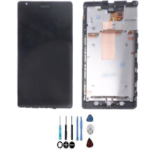 LCD-scherm &amp; touchscreen - NOKIA - Lumia 1520 - Geassembleerd op chassis - Zwart - Vervanging
