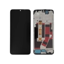 Volledige Zwarte OLED LCD Scherm met Behuizing voor Oppo A57