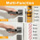 Weather Stripping Door Sealing Strip DShape Self Adhesive Rubber Windo 3