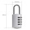 Combination Padlocks, 4 Digit Security Padlock, [2 Pack] Combination Lock for School Gym Suitcase Luggage 4