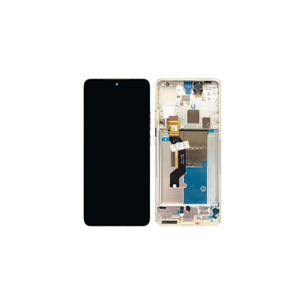 Lcd-Bildschirm Und Touchscreen - Edge 50 Pro - Perlmuttweiß - Auf Chassis - Original Motorola 3000000304297