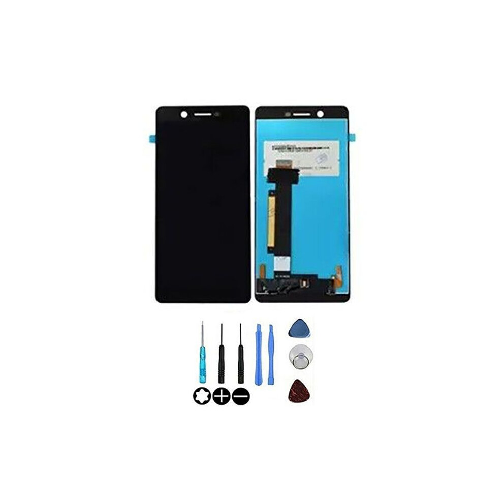 Lcd-Bildschirm & Touchscreen - 7 - Schwarz - Montiert - Ohne Gehäuse Nokia 3000000011720