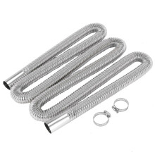 200cm Car Air Parking Heater Exhaust Pipe With 2 Fuel Tank Exhaust Pipe Hose Tube For Crude Oil-hea