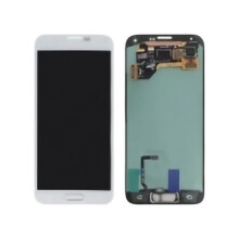 LCD-Bildschirm und Touchscreen - SAMSUNG - Galaxy S5 (G900F) - Weiß - Ohne Rahmen montiert