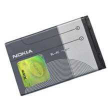 Batteria per telefono cellulare - NOKIA - BL-4C - 890 mAh - 3.7 V - Ioni di Litio