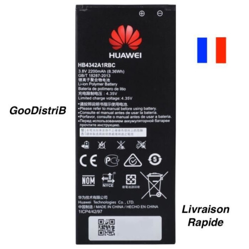 Huawei Batterie Huawei Honor Y6 (HB4342A1RBC)