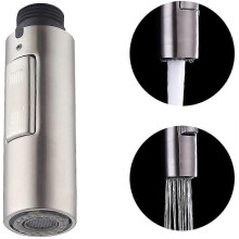 Stainless Steel Sus304 Brushed Replacement Kitchen Faucet With Hand Shower