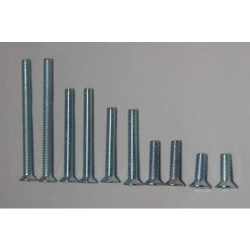 1st Time Fix White UPVC Double Glazing Universal Inline Espag Lockable Window Handle Multi Spindles & Screws (White) 2