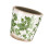 Multiple Size Ceramic Planter With Drainage-green flower 1