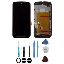 LCD-näyttö - Motorola - Moto G - Musta - Kootaan runkoon - Vaihto