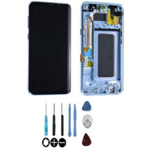 LCD-Bildschirm & Touch-Glas - SAMSUNG - Galaxy S8+ G955F - Original - Blau - Auf Rahmen montiert