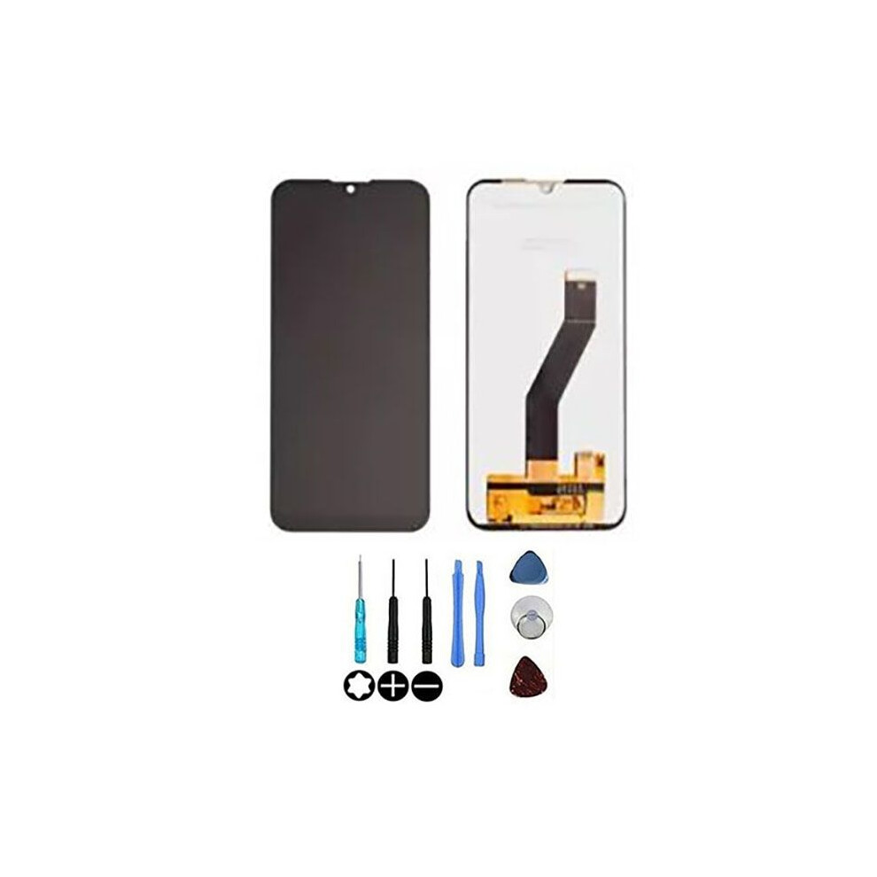 Lcd-Bildschirm - Original - Moto E6s - Schwarz - Ohne Gehäuse Montiert - Touchscreen Motorola 3701586829616