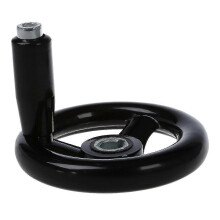 3.9" Diameter Hand Wheel W Revolving Handle For Milling Machine