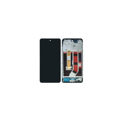 OPPO Ecran LCD - OEM - OPPO A58 4G - Châssis Noir - Remplacement - Android