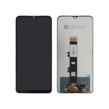 LCD-näyttö - Motorola - Moto E22 - Musta - Kootaan ilman runkoa - Näytön vaihto