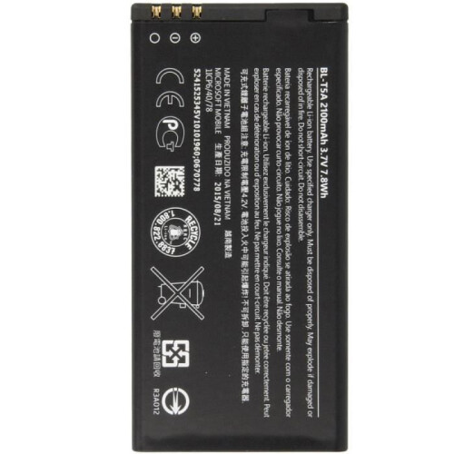 Microsoft Batteria Originale NOKIA BL T5A per Microsoft Lumia 550.