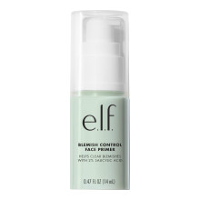 e.l.f. Blemish Control Face Primer, Small, Long Lasting, Skin Perfecting, Controls Breakouts and Blemishes, Matte Finish, Infused with Salicylic Acid