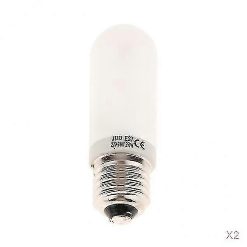 2x JDD Typ 250W 220-240V E27 Mattierte Halogen-Einstelllampe