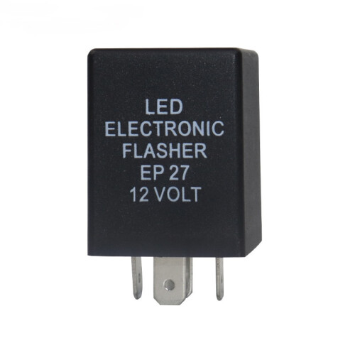 12V 5-Pin EP27 FL27 LED Flasher Relay Fix Turn Signal Hyper Flash Issue 1