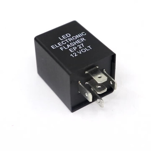 12V 5-Pin EP27 FL27 LED Flasher Relay Fix Turn Signal Hyper Flash Issue 2