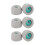 Cuscinetti auricolari in memory foam per cuffie Bluetooth Sony WF-1000XM4, colore grigio. 1
