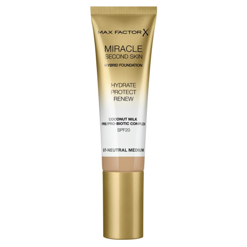Max Factor Max Factor Miracle Second Skin Hydrating Foundation, Neutral Medium, 30 ml (Pack of 1)