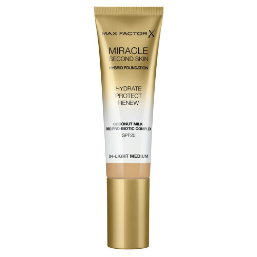 Max Factor Max Factor Miracle Second Skin Hydrating Foundation, Light-Medium - 30 ml