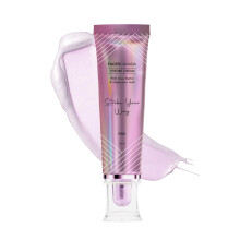 FACES CANADA Strobe Cream - Pink, 30g Primer + Highlighter + Moisturizer Shea Butter & Hyaluronic Acid Intense Hydration Flawless Radiant Dewy Skin