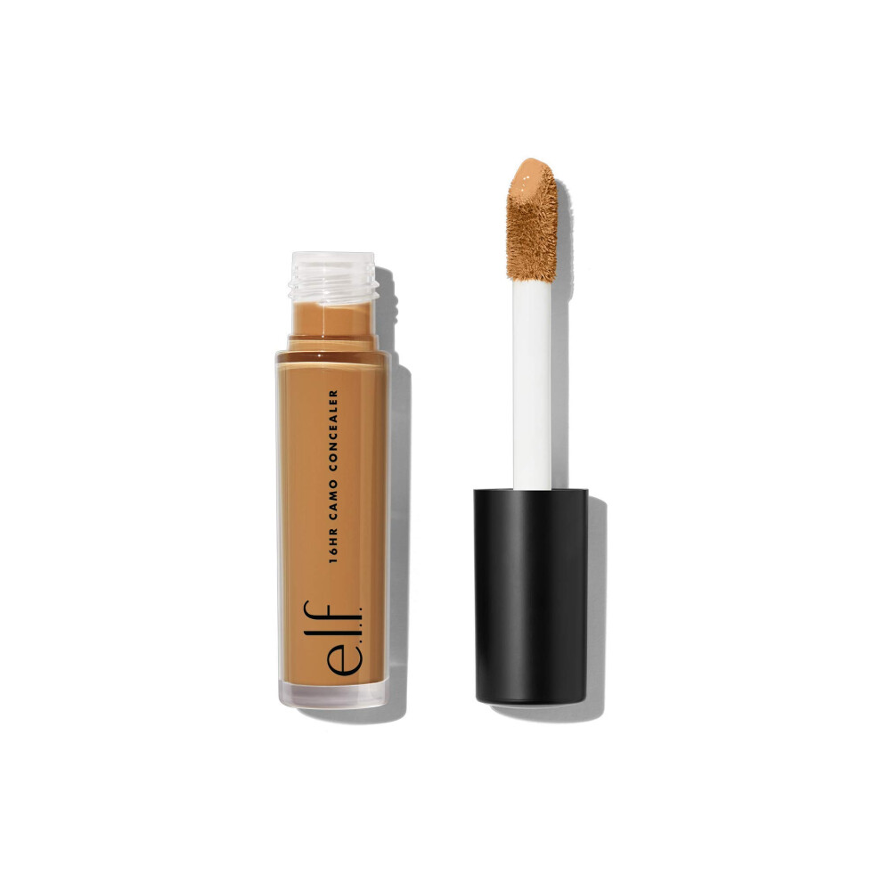 E.l.f. 16Hr Camo Concealer, Full Coverage & Highly Pigmented, Matte Finish, Deep Olive, 0.203 Fl Oz (6Ml)