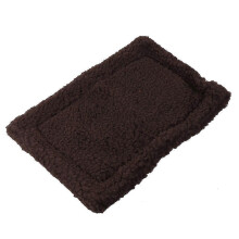 Warm Cushion for Small Pets Durable and Material Easy to Clean Winter Use Grey 30x20cm