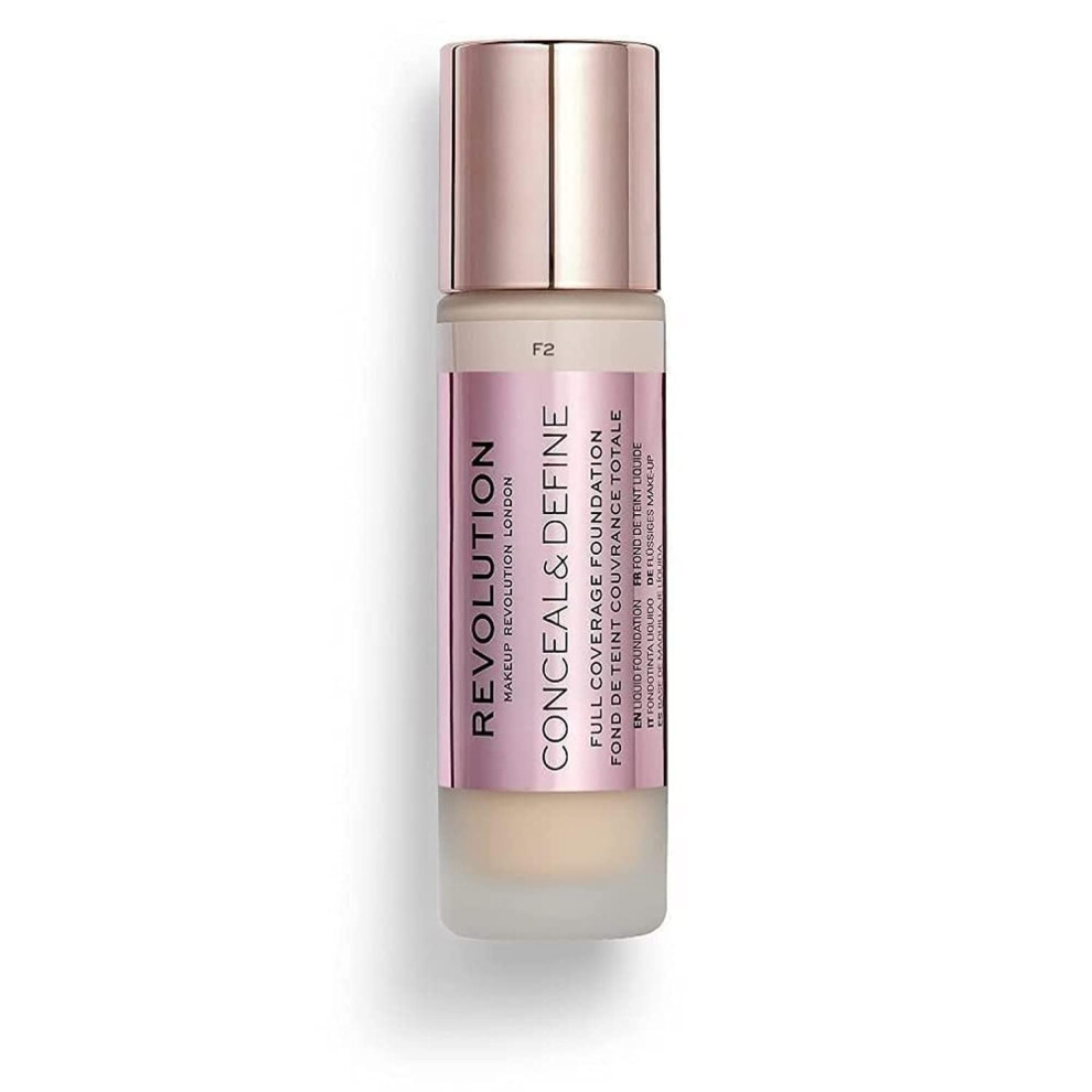 Revolution Beauty London , Conceal And Define, Foundation, F2, 23Ml