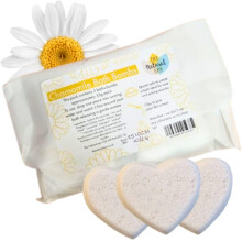 The Natural Spa | Aromatherapy Bath Bombs | Relaxing & Soothing | Chamomile, Epsom Salts & Clay | for Stress Relief & Calm Evenings | Pack of 3