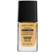 Wet n Wild, Photo Focus Foundation Dewy, Weightless Foundation with Nourishing and Long-wearing Formula, Buildable Coverage