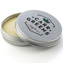 Carr Greens 100% Natural Deodorant Balm (60ml) - Up to 2 Months Supply - All-day Freshness for Men & Women - Aluminium, Plastic & Paraben-Free