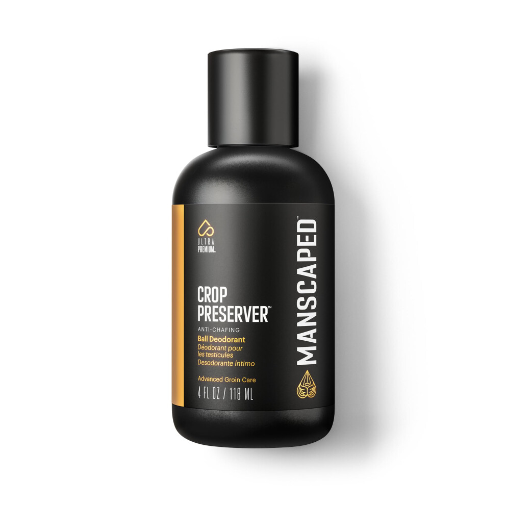 Manscaped Refining The Gentleman Manscaped The Crop Preserver, Anti-Chafing Men's Ball Deodorant, Male Care Hygiene Moisturizer Featuring Soothing Aloe Vera, 118Ml (1-Pack)