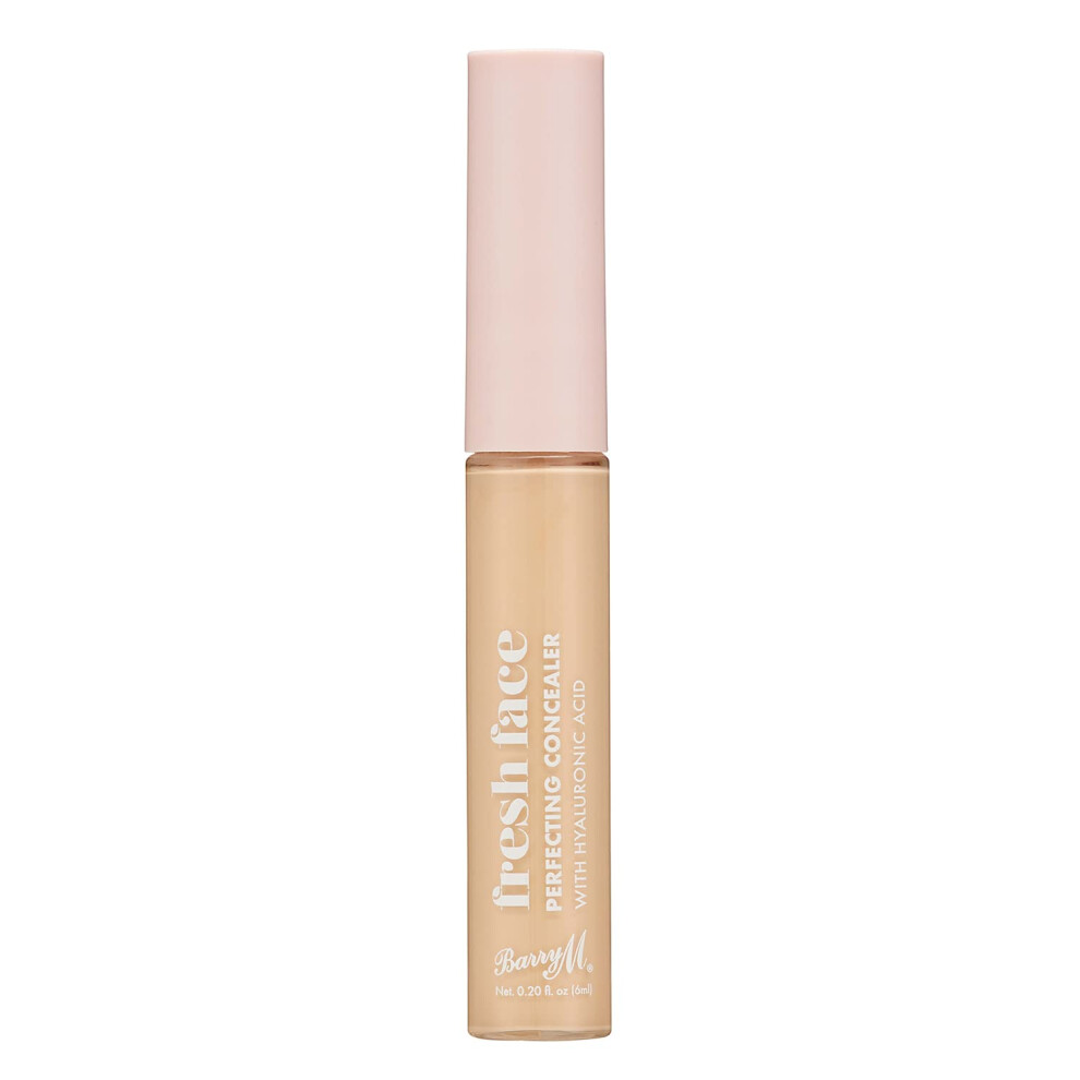 Barry M Fresh Face Perfecting Concealer Infused With Hyaluronic Acid, Shade 3