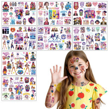 8sheets KP0p Temporary Tattoos for Adult Waterproof Cartoon K-P0p Party Tattoo Stickers Movie Anime K-P0p Tattoos Accessories for Fans