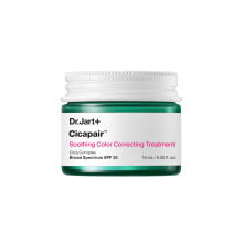 Dr.Jart+ Cicapair Soothing Colour Correcting Treatment SPF 30 with Centella Asiatica Extracts | cc cream | Rosacea Treatment | Korean Skin Care, 15 ml