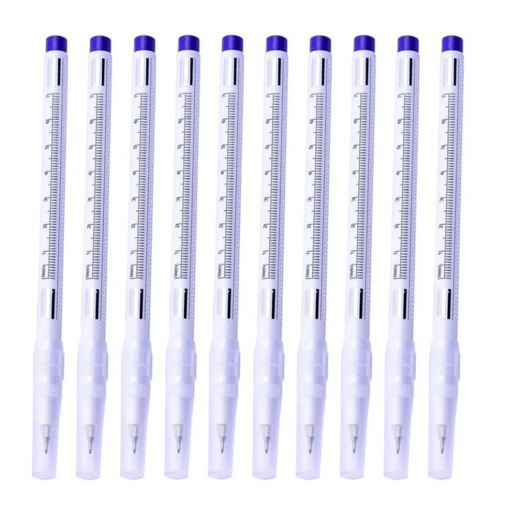 Zalati Skin Marker Pen, 10Pcs Tools Accessories For Eyebrow Marker Tattoo Piercing Positioning